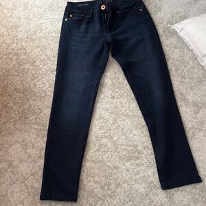 DL1961 Women's Deep Indigo Straight Leg skinny Jeans size 26